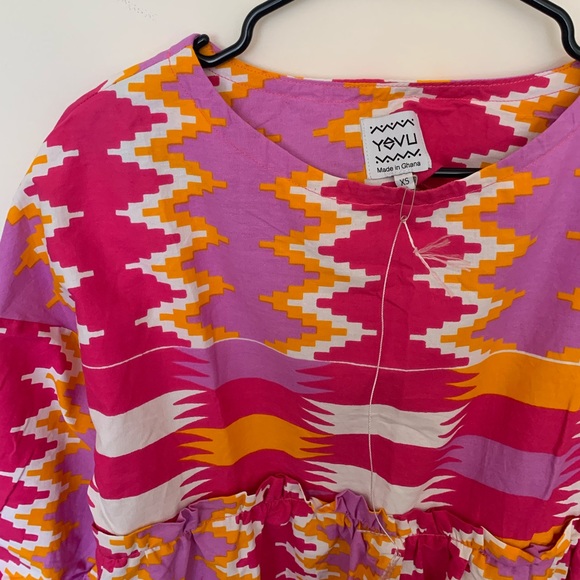 YEVU smock dress - layer cake 💛🧡❤️ - Picture 7 of 10